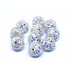 Chaton ball crystal AB 10 mm