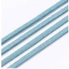 Šňůrka imitace kůže 2,5 mm, 24 aqua