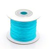 Nylon cord 0.4 mm, 0C cyan (winding approx. 100m)
