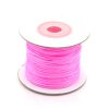 Nylon cord 0.4 mm, light pink (approx. 100m spool)