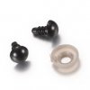 Safety eyes, 10mm, color black