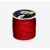 Saténová šňůrka, 0Y dark red 1 mm, návin cca. 70 m