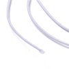 Hat elastic 1 mm, white (roll approx. 100m)