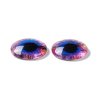 Round cabochon 12 mm, eye pattern
