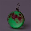 Sklenený prívesok, svietiaci, 19 mm, mix