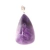 Pendant - amethyst, 23-30x13-22 mm