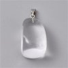 Pendant - crystal, 23-30x13-22 mm