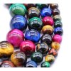 Tiger's eye dyed mix 6 mm