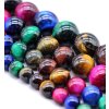 Tiger's eye dyed mix 6 mm