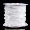 Waxed cord 1 mm Korea, white 09