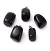 Pendant - Black Agate (ONYX), 23-30x13-22 mm