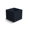 CG1087 Zahradní květináč CUBE antracit