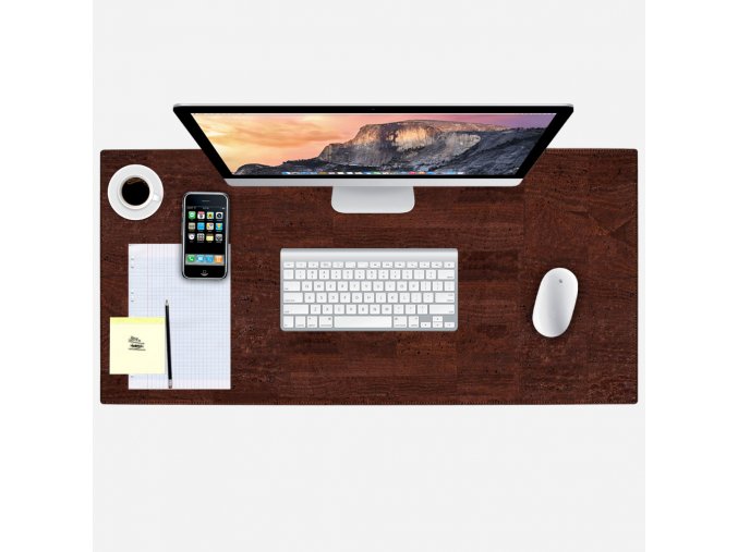 cork mouse pad brown 2