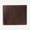 vegan passcase wallet brown