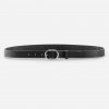 Women Cork Belt Black all