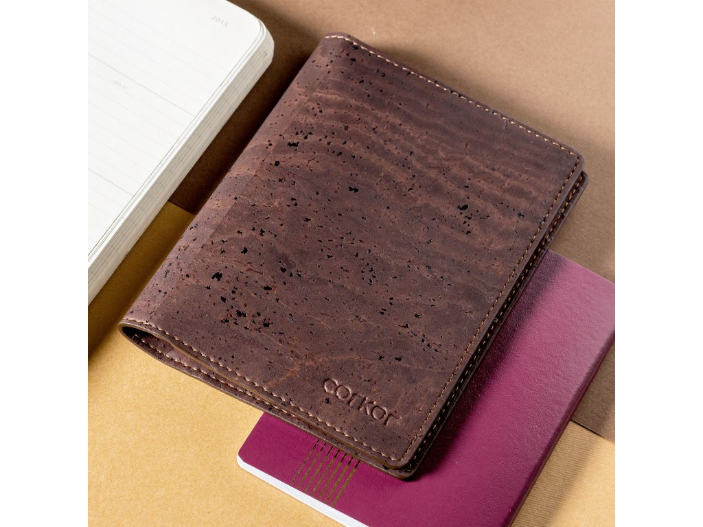 Cork Passport RFID korková peněženka