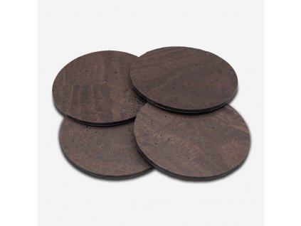 corkor vegan cork coasters brown set 2000x