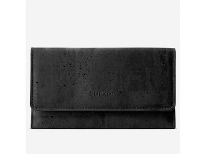 corkor vegan women cork wallet slim black 15063982374983 800x