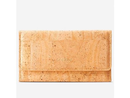 corkor vegan women cork wallet slim light brown 15063982145607 800x