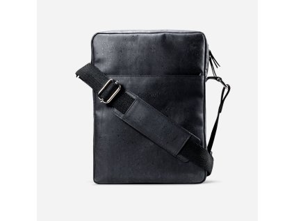 cork briefcase medium black
