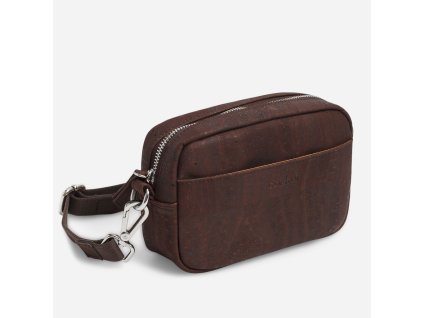 crossbody pouch horizontal brown