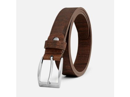 Cork Belt Men 30 mm (1 1 8 ) Silver Buckle 1