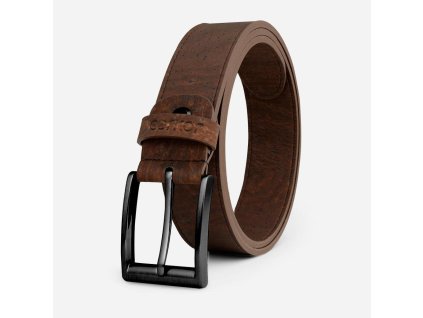 Cork Belt Men 35 mm (1 3 8 ) Black Buckle 1