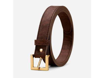 Women Cork Belt 1 (25mm) Gold Buckle 1