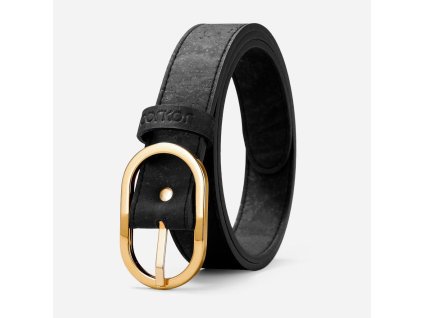 Belt Women Cork 30mm Gold Buckle 13