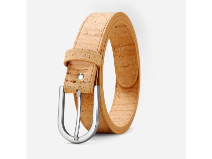 Cork Belt Women 30mm (1 1 8 ) Silver Buckle 7