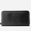 Women Cork Wallet Black Front
