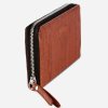 Women Cork Wallet Red Side