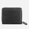Women Cork Wallet Small Black back