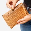 Women Cork Wallet Slim zebra coins