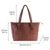 vegan satchel bag v size