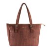 vegan satchel bag v front