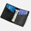 Slim Wallet Coins black inside