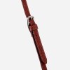 vegan crossbody red strap