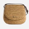 cork saddle bag zebra front