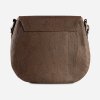 cork saddle bag brown back