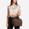 Cork Crossbody Purse Brown model