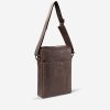 cork briefcase medium brown side