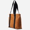 tote bag cork camel side
