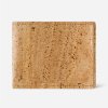Slim Cork Wallet Light Brown Front
