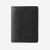 cork wallet slim black front