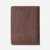 cork wallet slim brown back