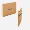 card sleeve cork wallet natural packaging
