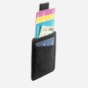card sleeve cork wallet black cards