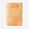 card sleeve cork wallet natural back