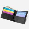 cork wallet bifold black